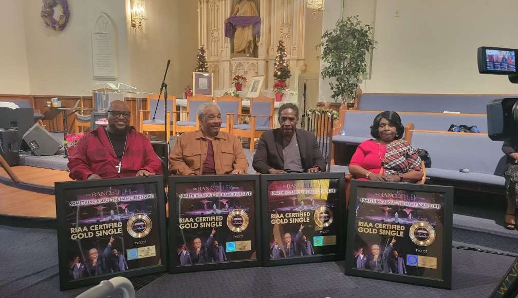 Rance Allen Group Celebrates First Gold Record Certification Rance Allen Group