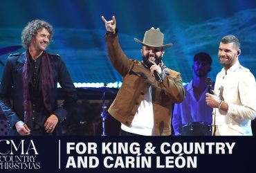 for KING & COUNTRY with Carín León – “O Come, O Come Emmanuel” | CMA Country Christmas 2024
