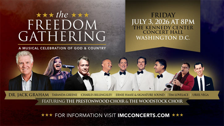 Christian Music Leaders Unite for ‘The Freedom Gathering: A Musical Celebration of God & Country’ THE FREEDOM GATHERING
