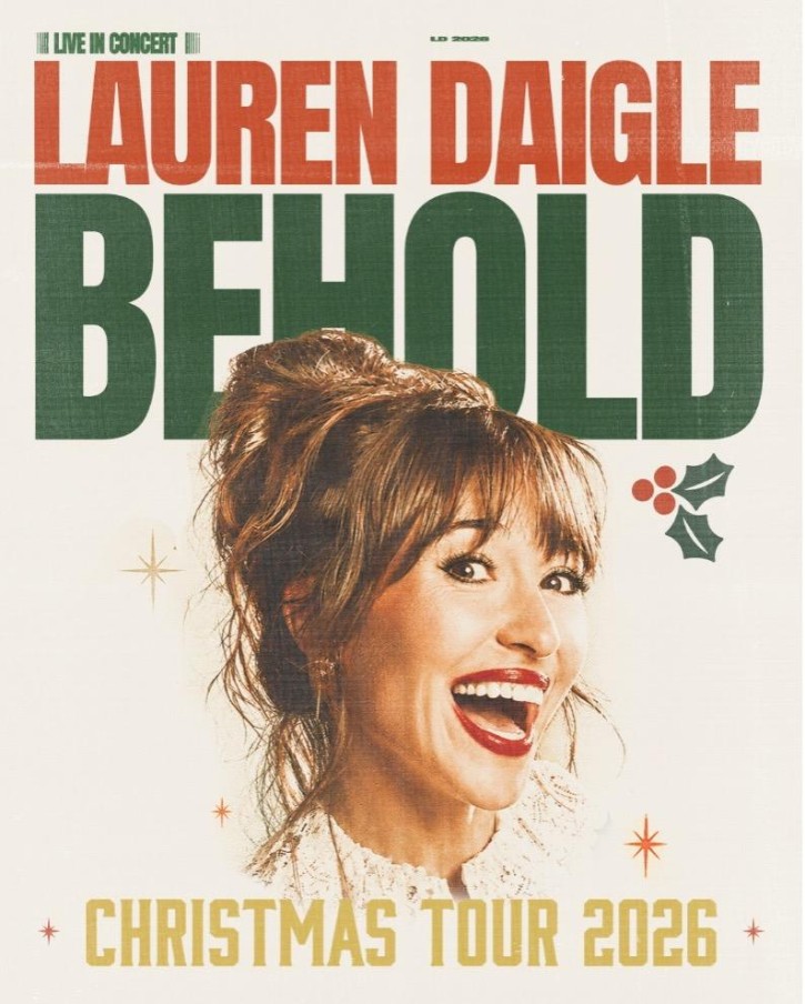 Lauren Daigle Behold Chritmas Tour